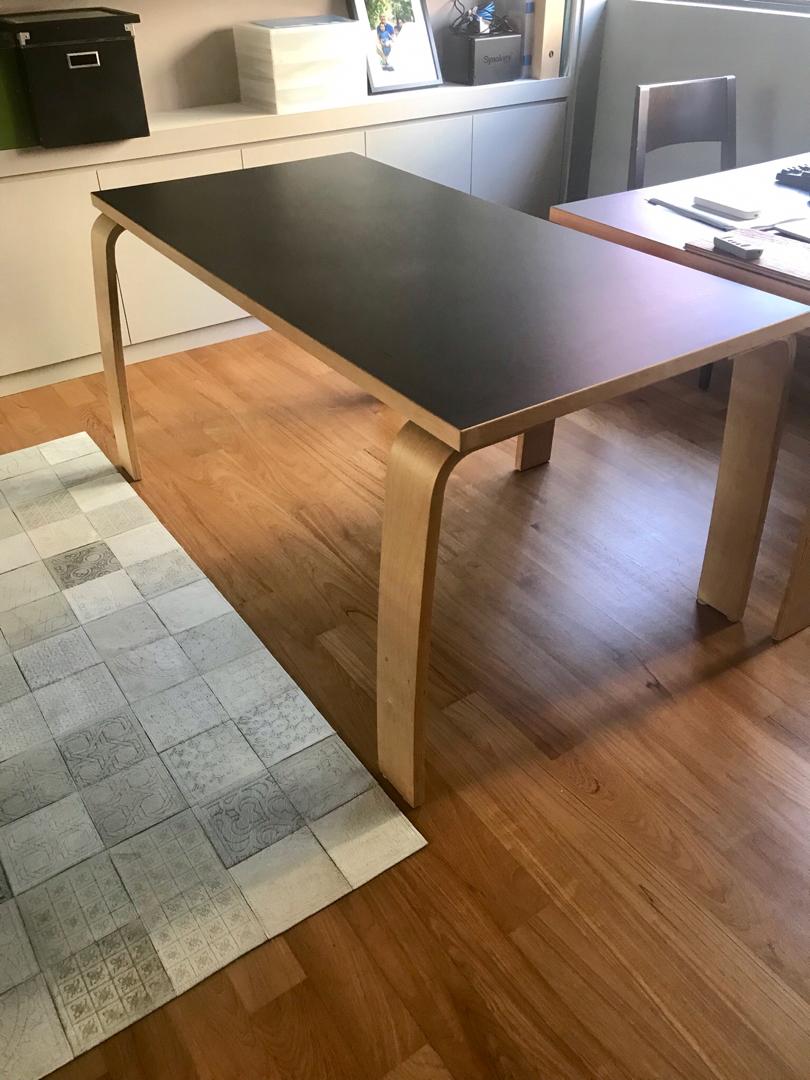 Ikea Desk Office Table Wooden Furniture Tables Chairs On Carousell