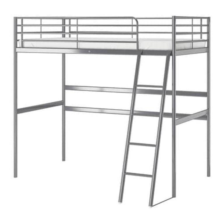 Ikea Furniture Combo Svarta Loft Bed And Micke Desk Etc Home Furniture Furniture On Carousell