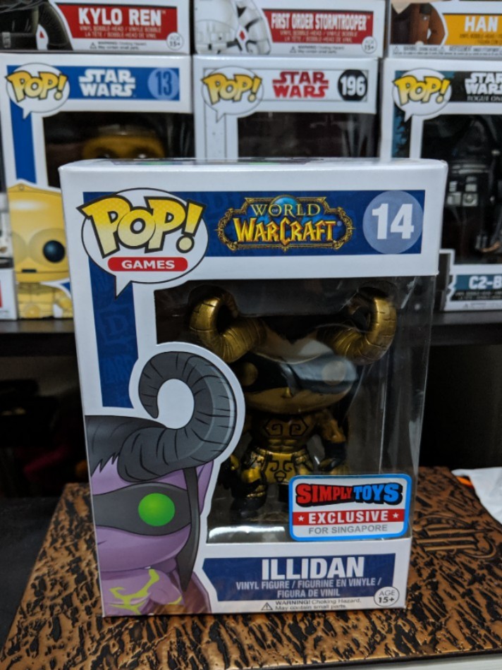 illidan funko pop