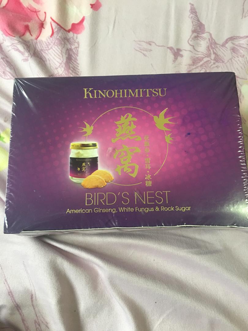 Kinohimitsu BIRD's NEST (American Ginseng, White fungus & Rock sugar