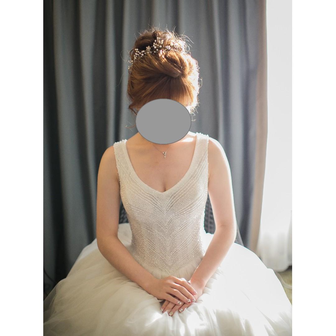 La Belle Couture Pre Owned Wedding Dress Women S Fashion Women S