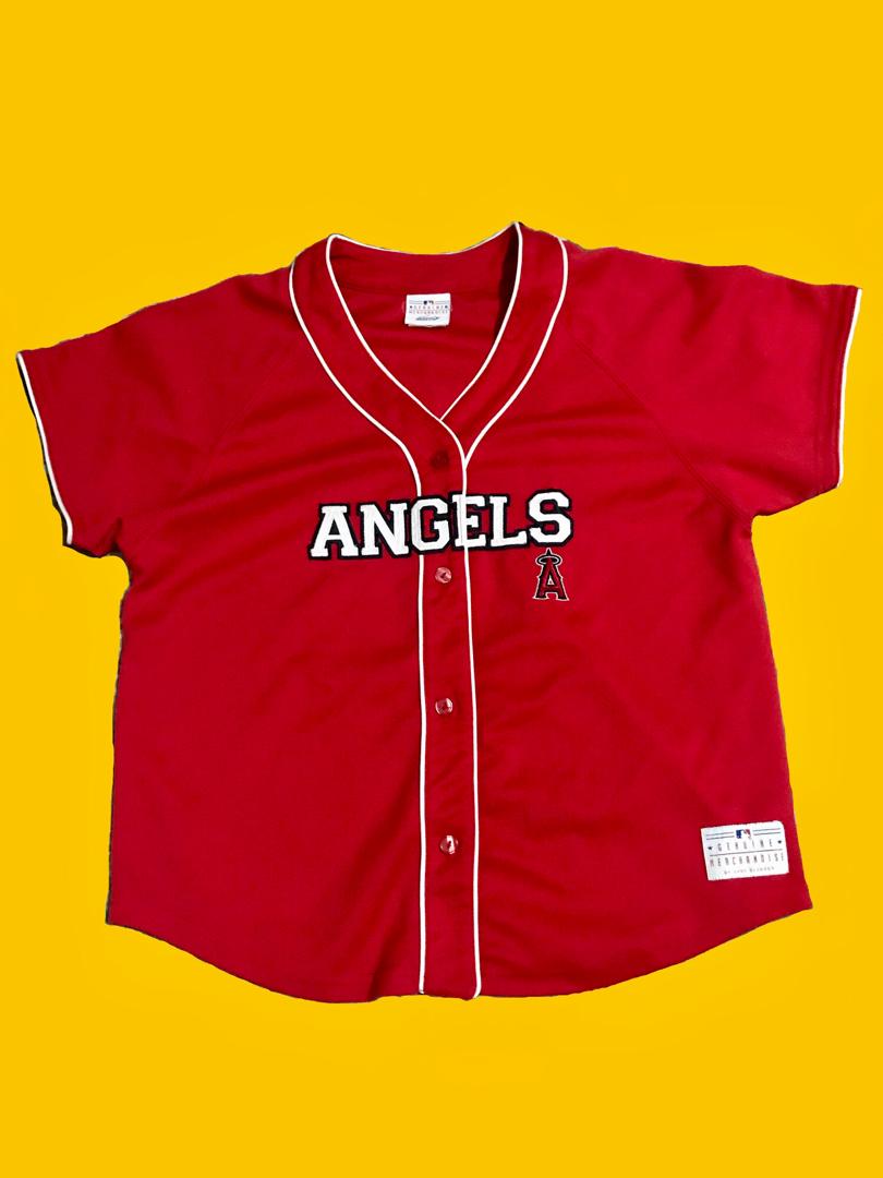 angels baseball women's jersey
