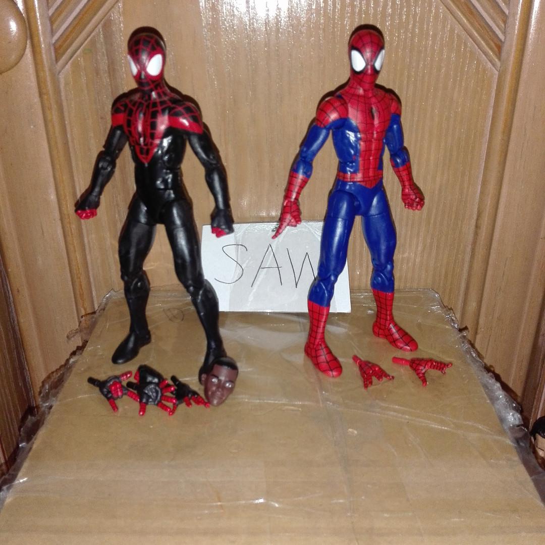 Marvel Legends Miles Morales Spiderman & Ultimate Spiderman From 2pack dc  neca spawn shf, Hobbies & Toys, Collectibles & Memorabilia, Fan Merchandise  on Carousell