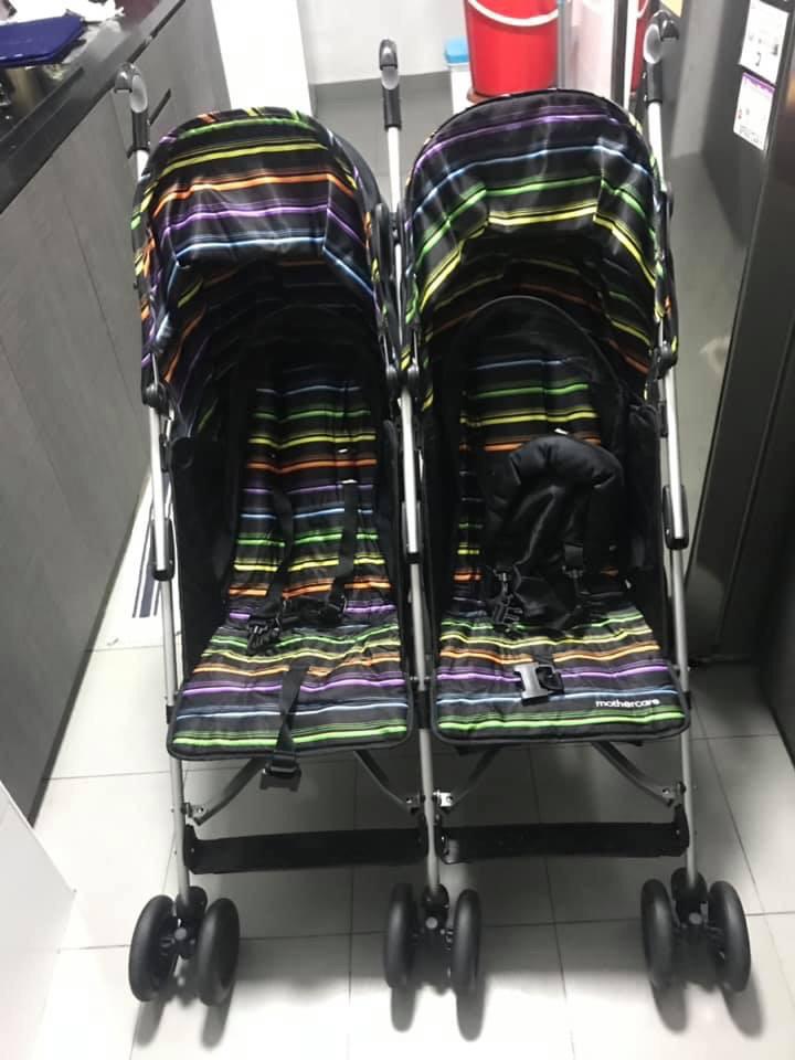twin stroller mothercare