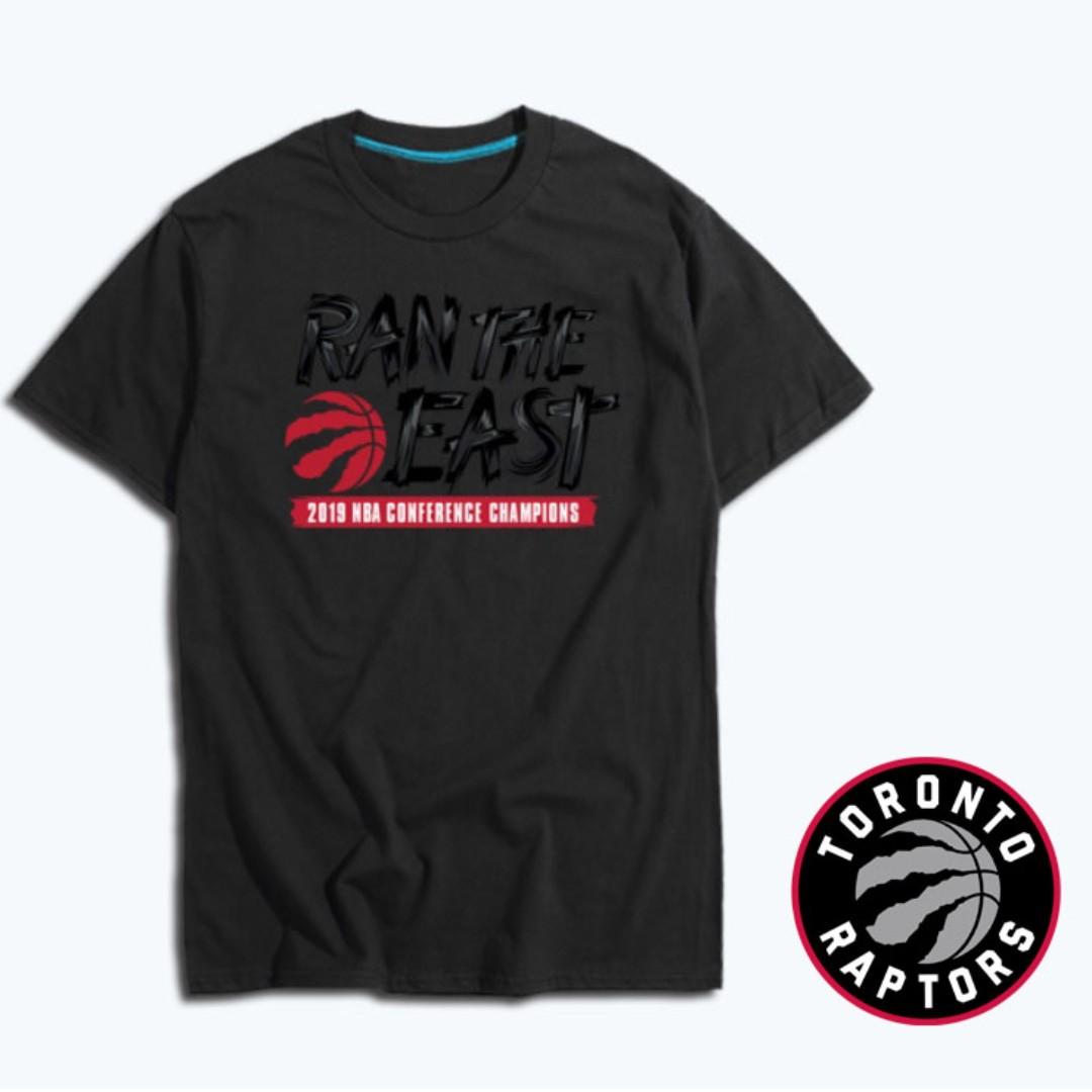 NBA Toronto Raptors RAN THE EAST Logo TEE Carousell