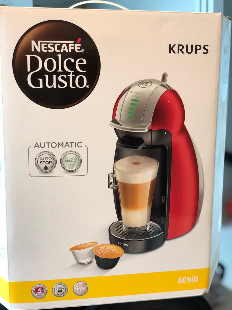 Nescafe Dolce Gusto Genio 1 Tv Home Appliances Kitchen Appliances Coffee Machines Makers On Carousell