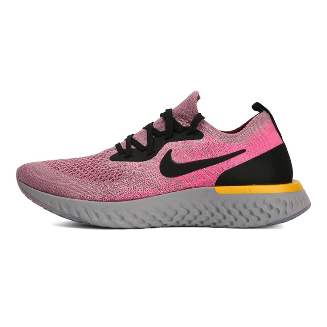 Nike Epic React Flyknit Pink Blast Men s Fashion Footwear