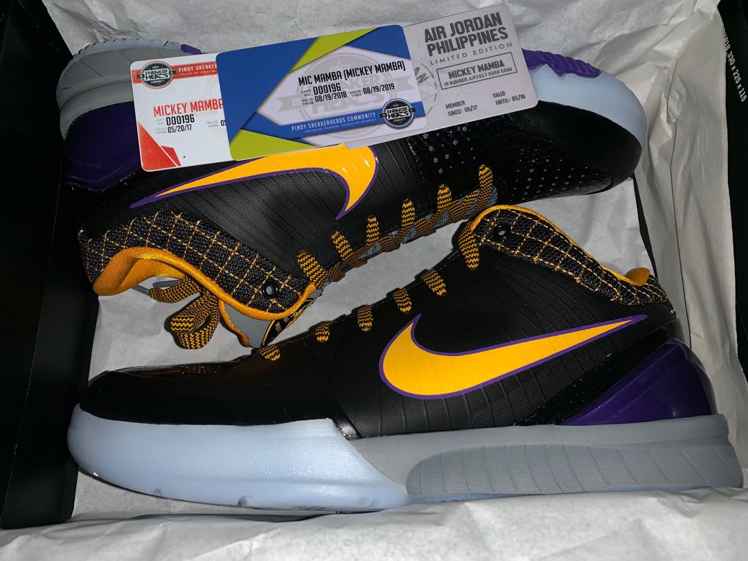 nike kobe 4 protro carpe diem