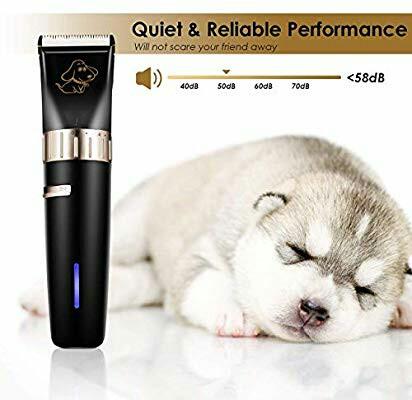 Omorc Professional Dog Clippers For Thick Coats Quite Electric