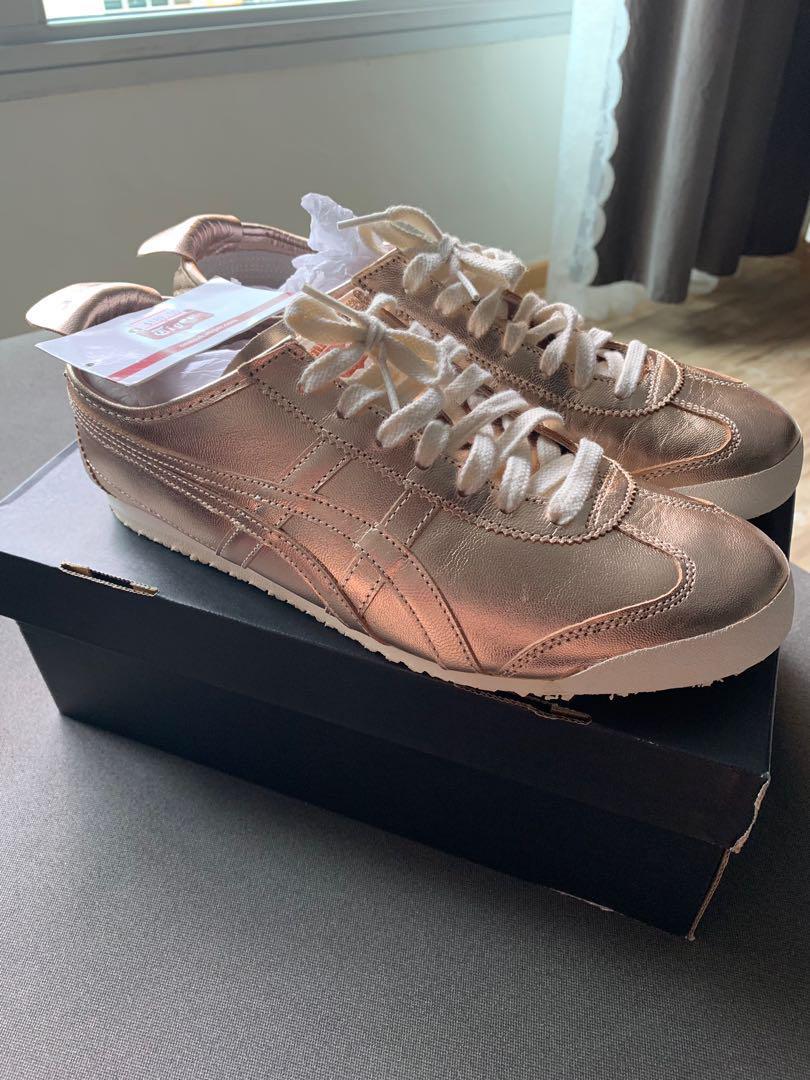 onitsuka tiger rose gold