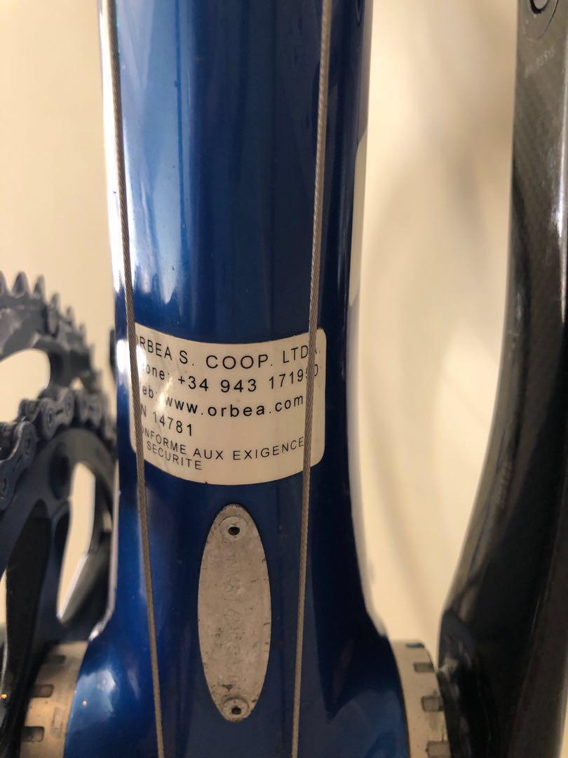 orbea carbon fiber road bike