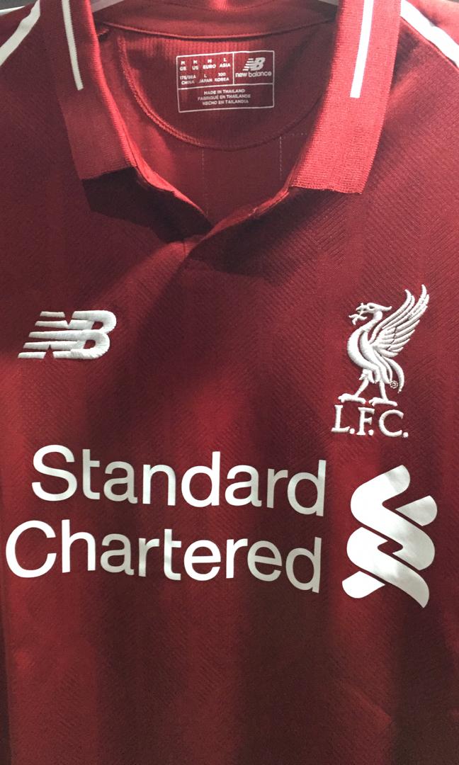Liverpool jersey made in thailand clearance