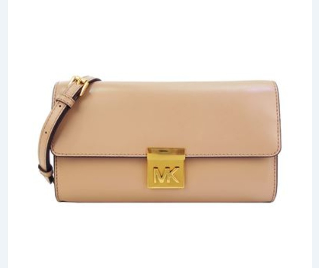 ORIGINAL MICHAEL KORS MINDY LEATHER CONVERTIBLE CLUTCH CROSSBODY, Women's  Fashion, Bags & Wallets, Clutches on Carousell