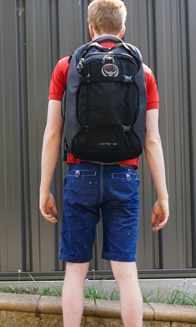 Osprey porter on sale 30 black