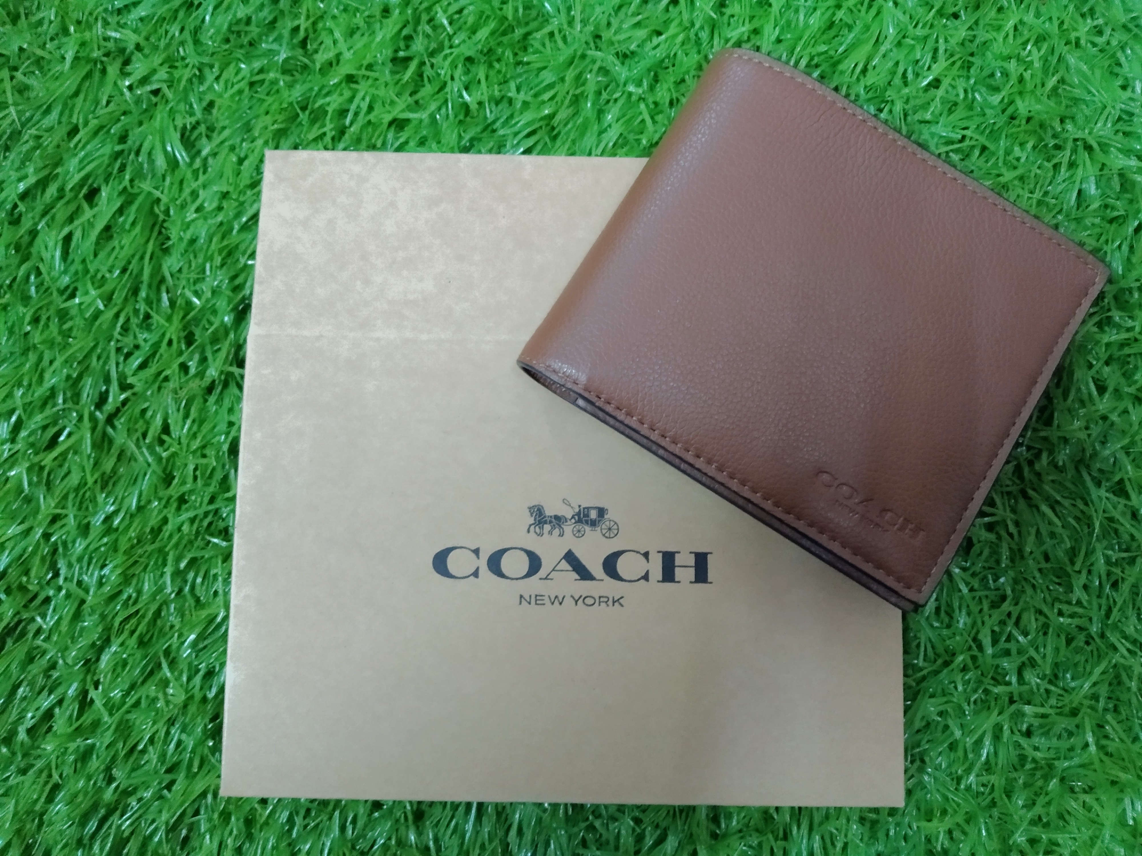 Coach mens top wallet outlet