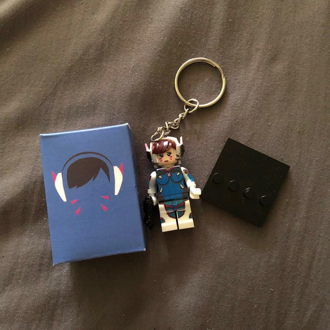 personalized lego keychain
