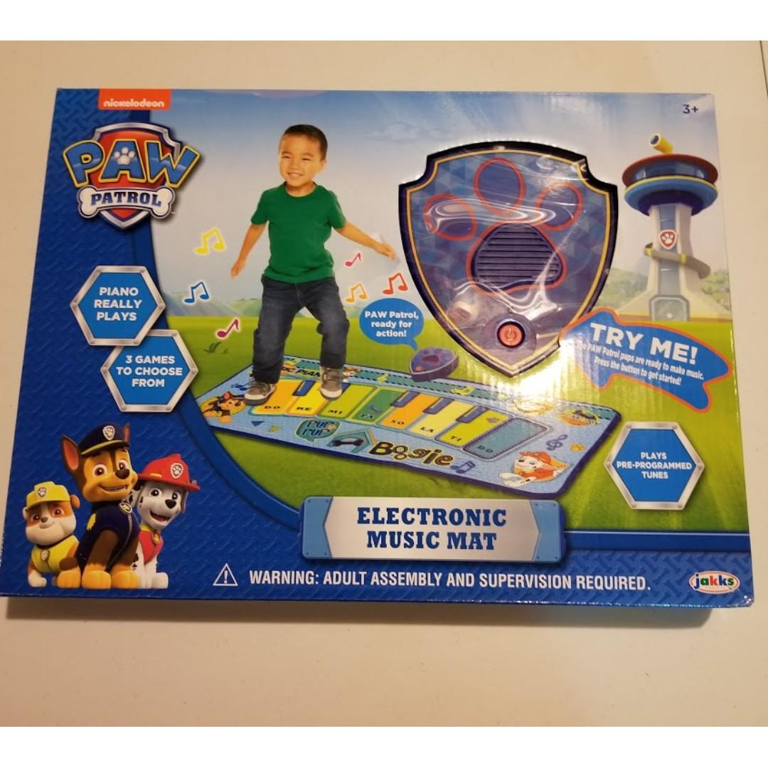 Paw Patrol Pup Boogie Electronic Music Mat Play Toys Games