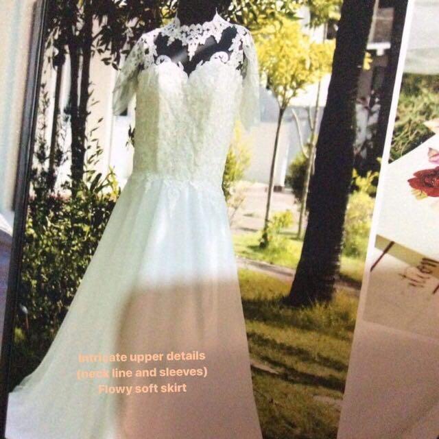 Plussize Wedding Gown Open For Rent On Carousell