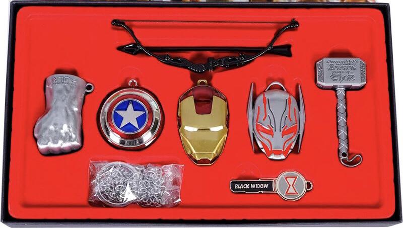 Po Avenger Keychain Set Toys Games Bricks Figurines On Carousell