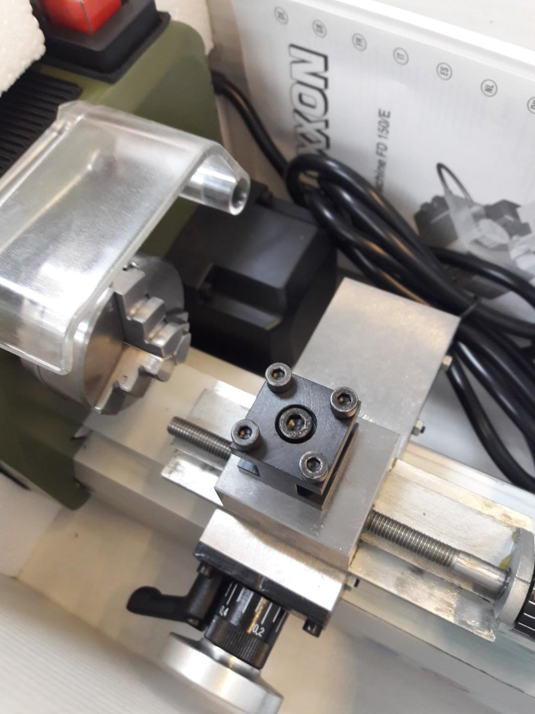 Proxxon FD150 desktop mini lathe machine, Furniture & Home Living, Home