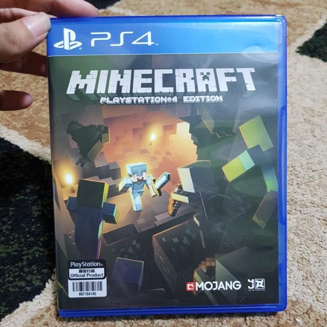 minecraft ps4 preowned