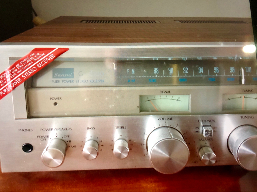 Sansui G3500 Pure Power Stereo Receiver, Audio, Other Audio Equipment