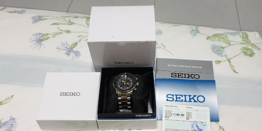 Seiko Flightmaster SNA411, Luxury, Watches on Carousell