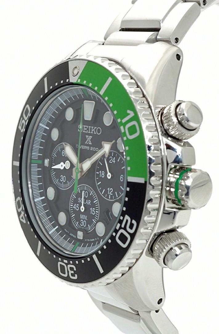 Seiko SSC615P1 SSC615P SSC615 Prospex Diver s Solar Chronograph