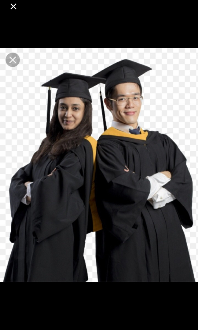 SMU GRADUATION GOWN SET, Women's Fashion, Dresses & Sets, Sets or