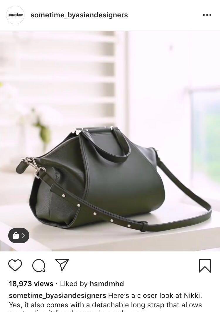 Sometimes By Asian Designers Nikki Emerald Handbag Women S Fashion Bags Wallets On Carousell