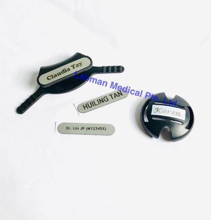 Stethoscope Name Tag (Clasp), Hobbies & Toys, Stationery & Craft, Craft Supplies & Tools on