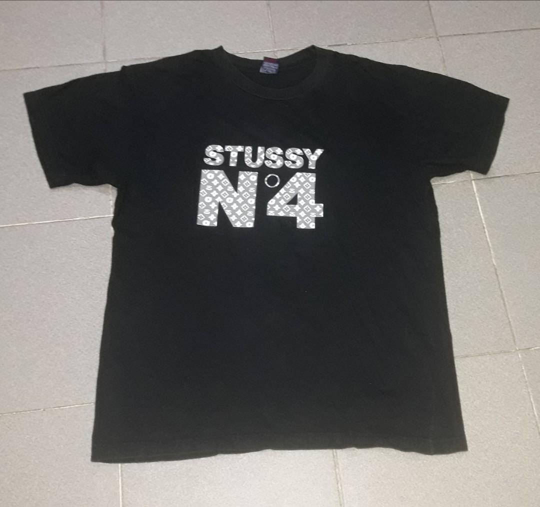Stussy X Louis Vuitton monogram Full Print, Men's Fashion, Tops & Sets,  Tshirts & Polo Shirts on Carousell