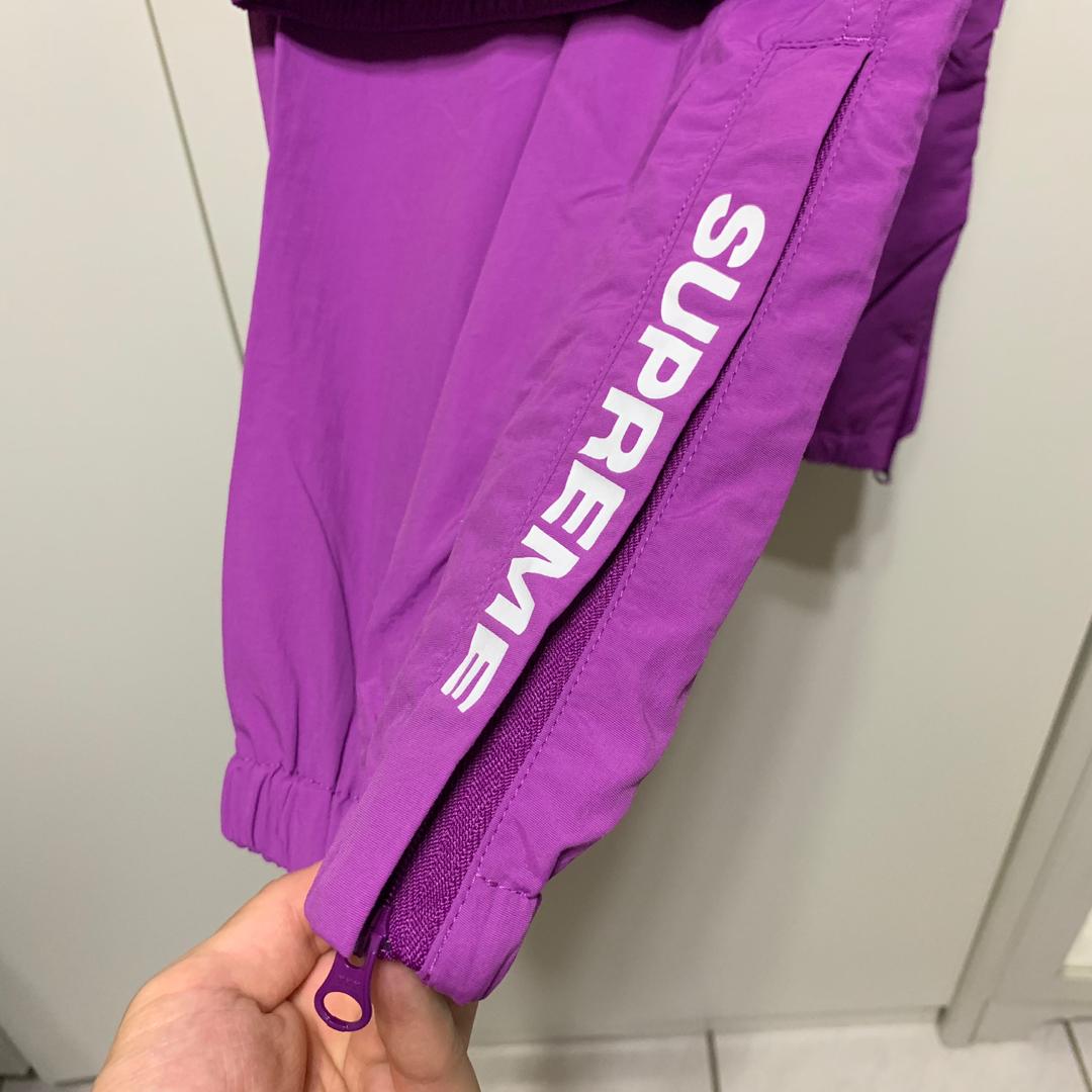 Supreme 18SS Warm Up Pants Purple 紫色風褲運動褲Track Pants, 他的