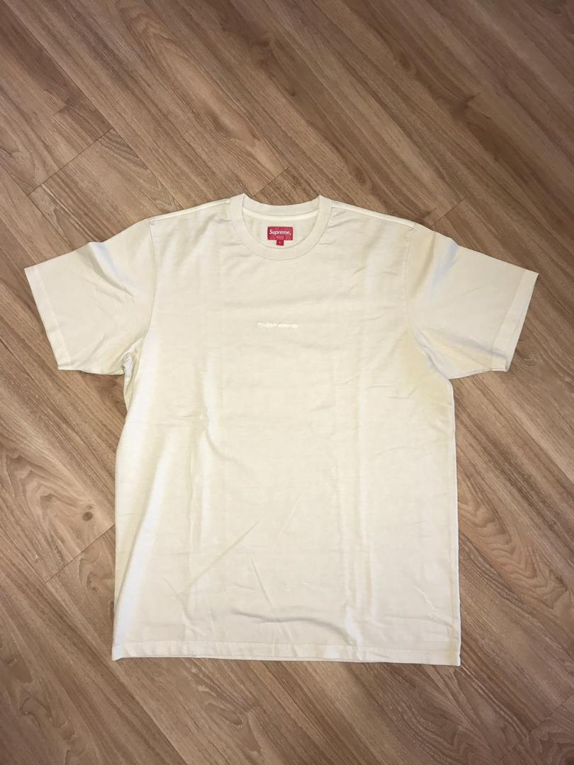 supreme overdyed tee ss19
