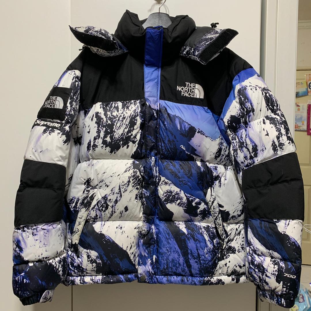 已售出supreme The North Face Mountain Baltoro Jacket 聯名雪山羽絨外套 他的時尚 外套在旋轉拍賣