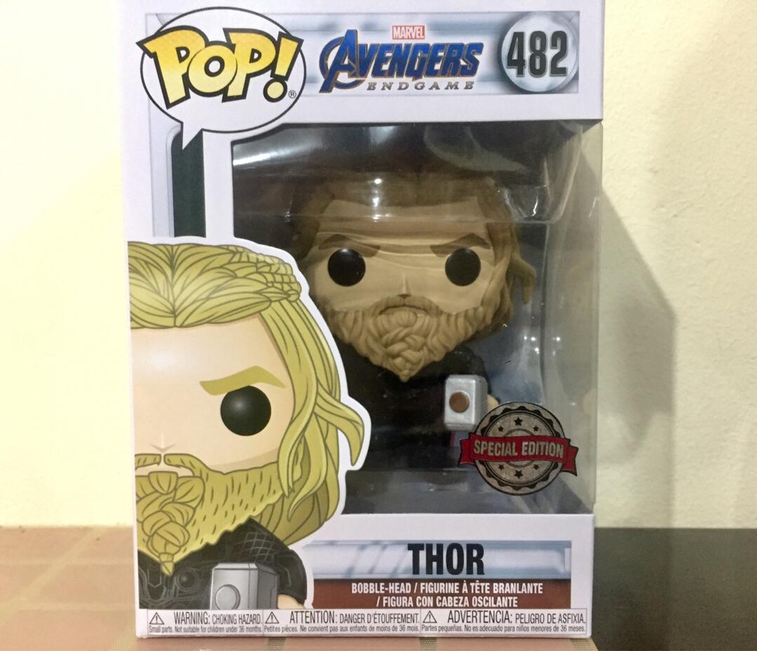 thor mjolnir and stormbreaker pop