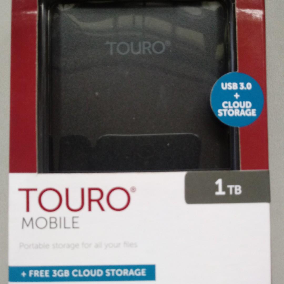 Touro Mobile Hgst External 1tb Usb 3 0 Hdd Computers Tech Parts Accessories Hard Disks Thumbdrives On Carousell