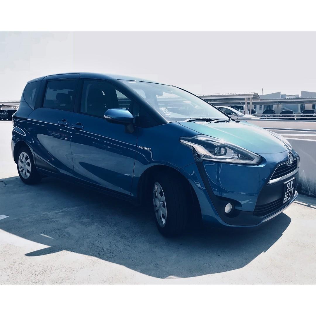 Toyota Sienta Hybrid, Cars, Car Rental on Carousell