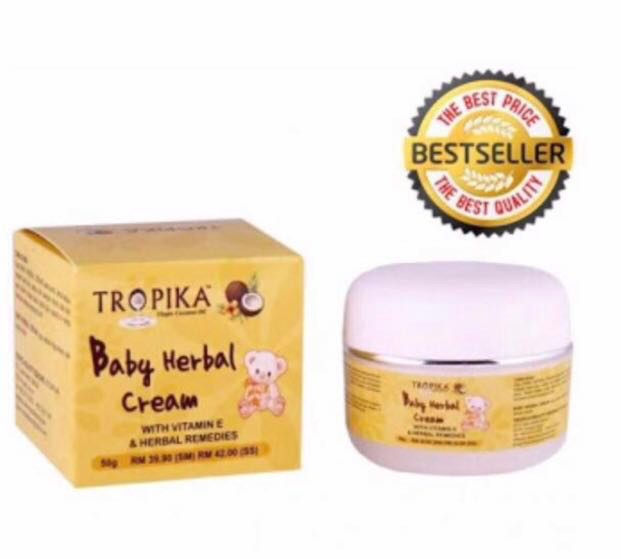 Tropika Baby Herbal Cream Krim Telon Babies Kids Nursing Feeding On Carousell