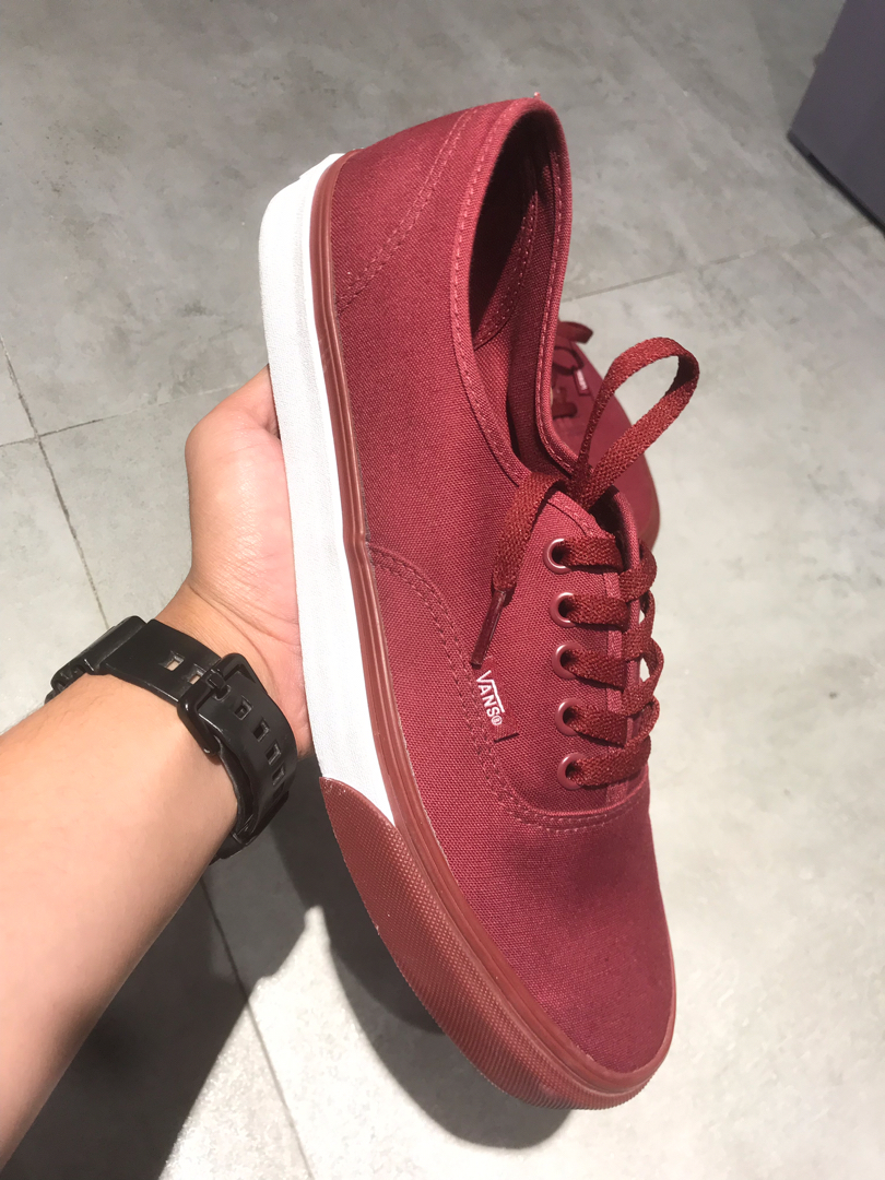 vans authentic mono bumper
