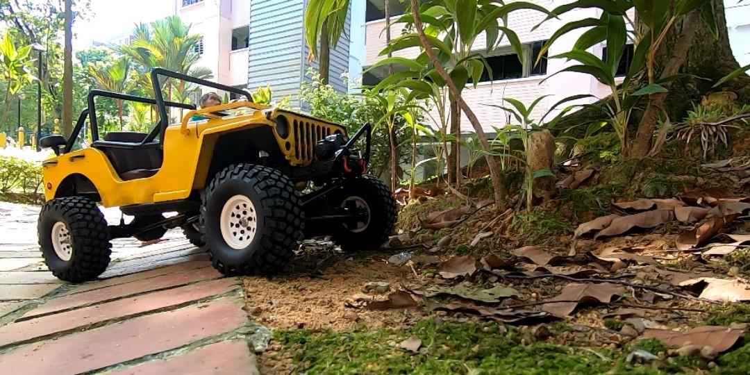 Willys Jeep 1/6 Scale RC, Hobbies & Toys, Toys & Games on Carousell