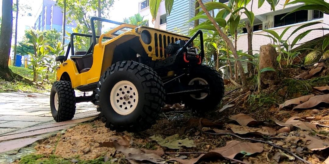 Willys Jeep 1/6 Scale RC, Hobbies & Toys, Toys & Games on Carousell