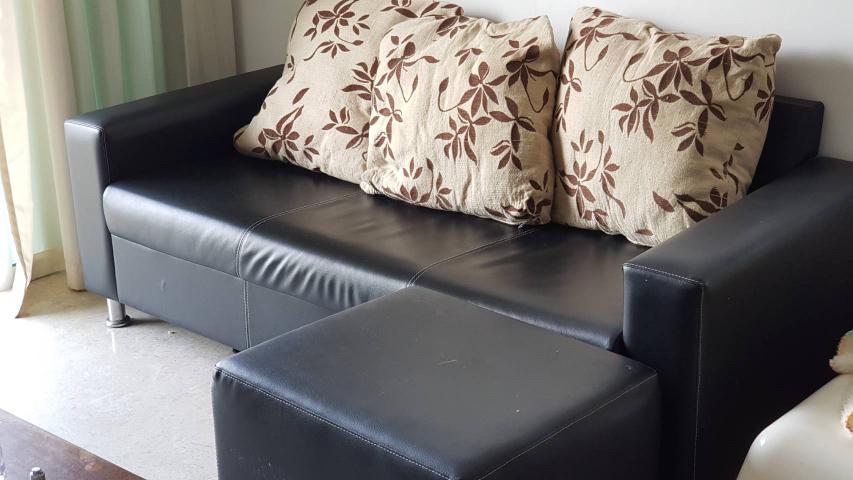 3 Seater Sofa Detachable Ottoman Furniture Sofas On Carousell