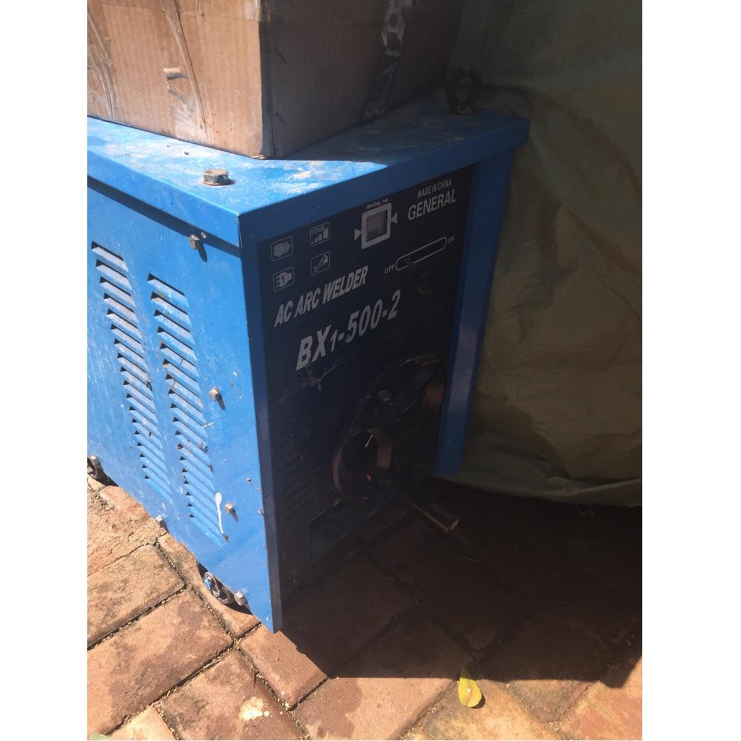 Ac Arc Welder Bx1 500 2 Mesin Las General Welding Machine Industri Dan Kontraktor Serba Serbi Others Di Carousell