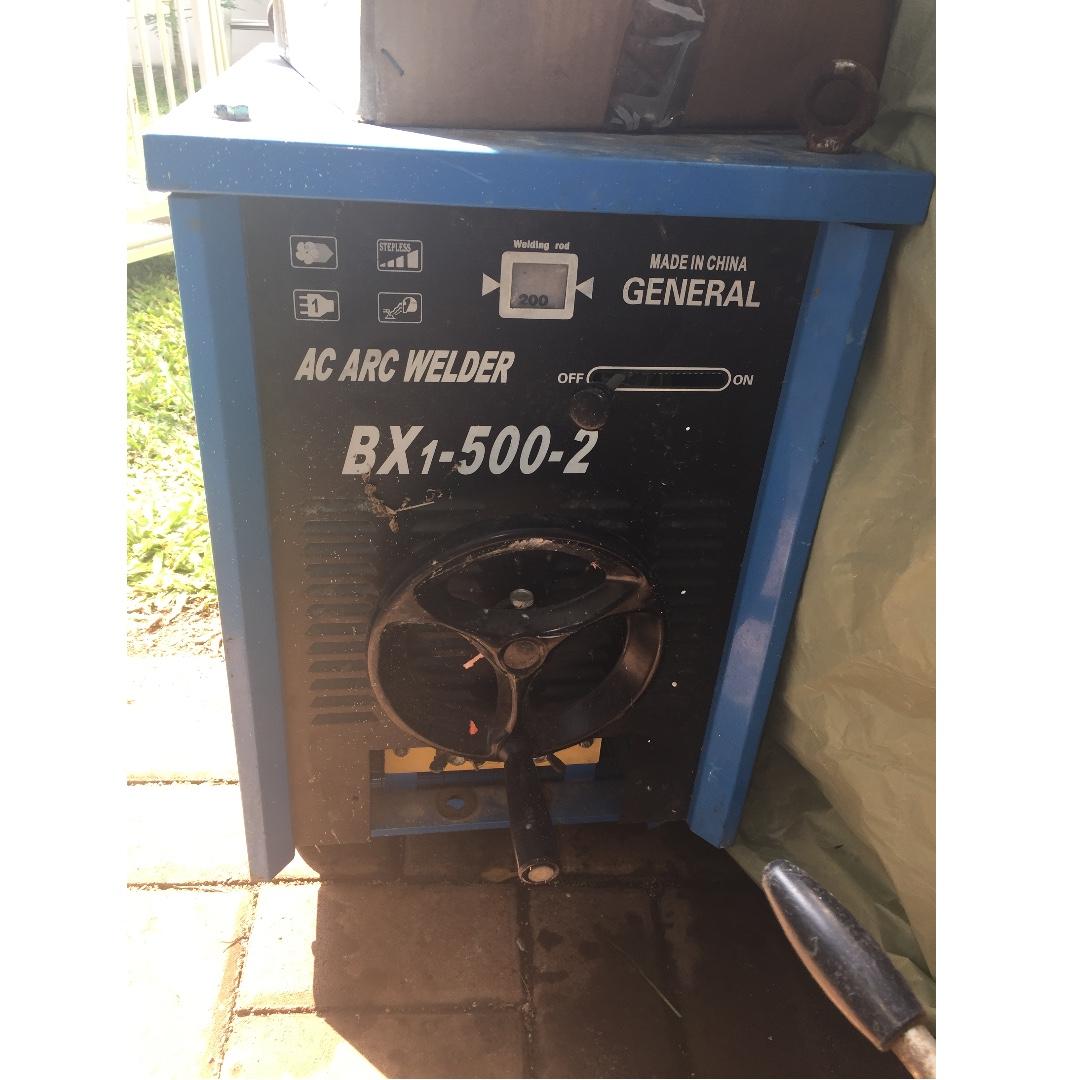 Ac Arc Welder Bx1 500 2 Mesin Las General Welding Machine Industri Dan Kontraktor Serba Serbi Others Di Carousell