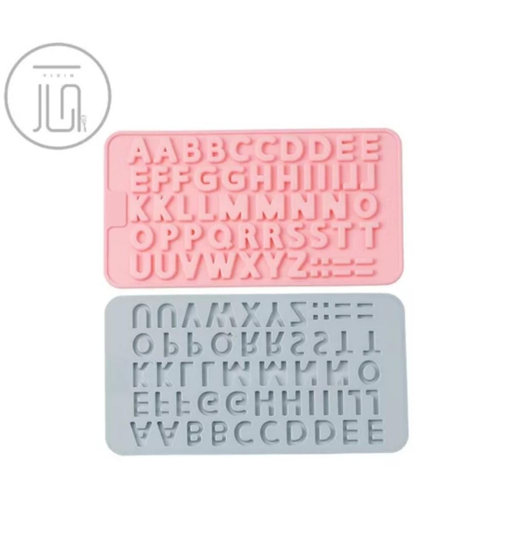 alphabet silicone mould