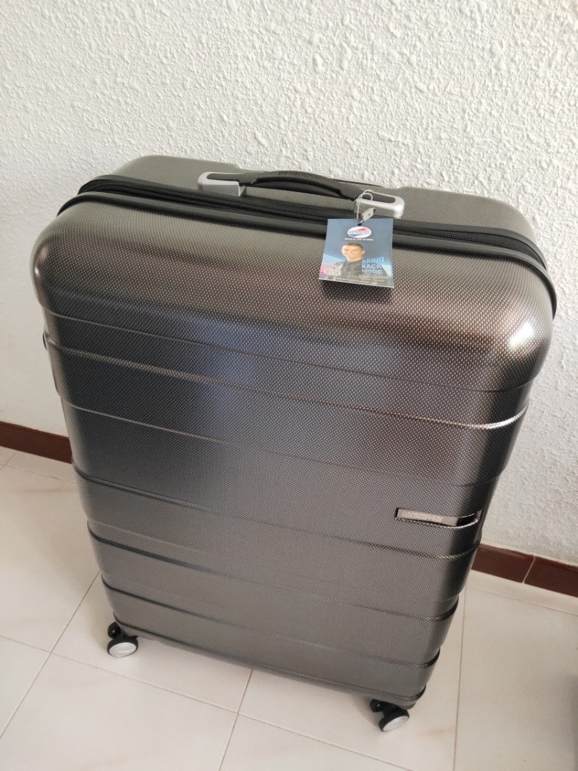 Sold Brand New HS MV American Tourister Luggage 79cm 28 inch Hobbies Toys Travel Luggage on Carousell