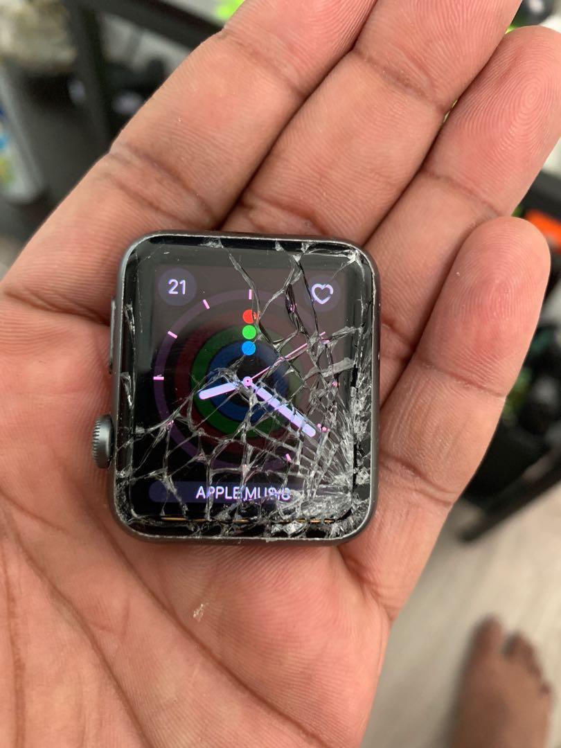 Broken apple top watch series 1