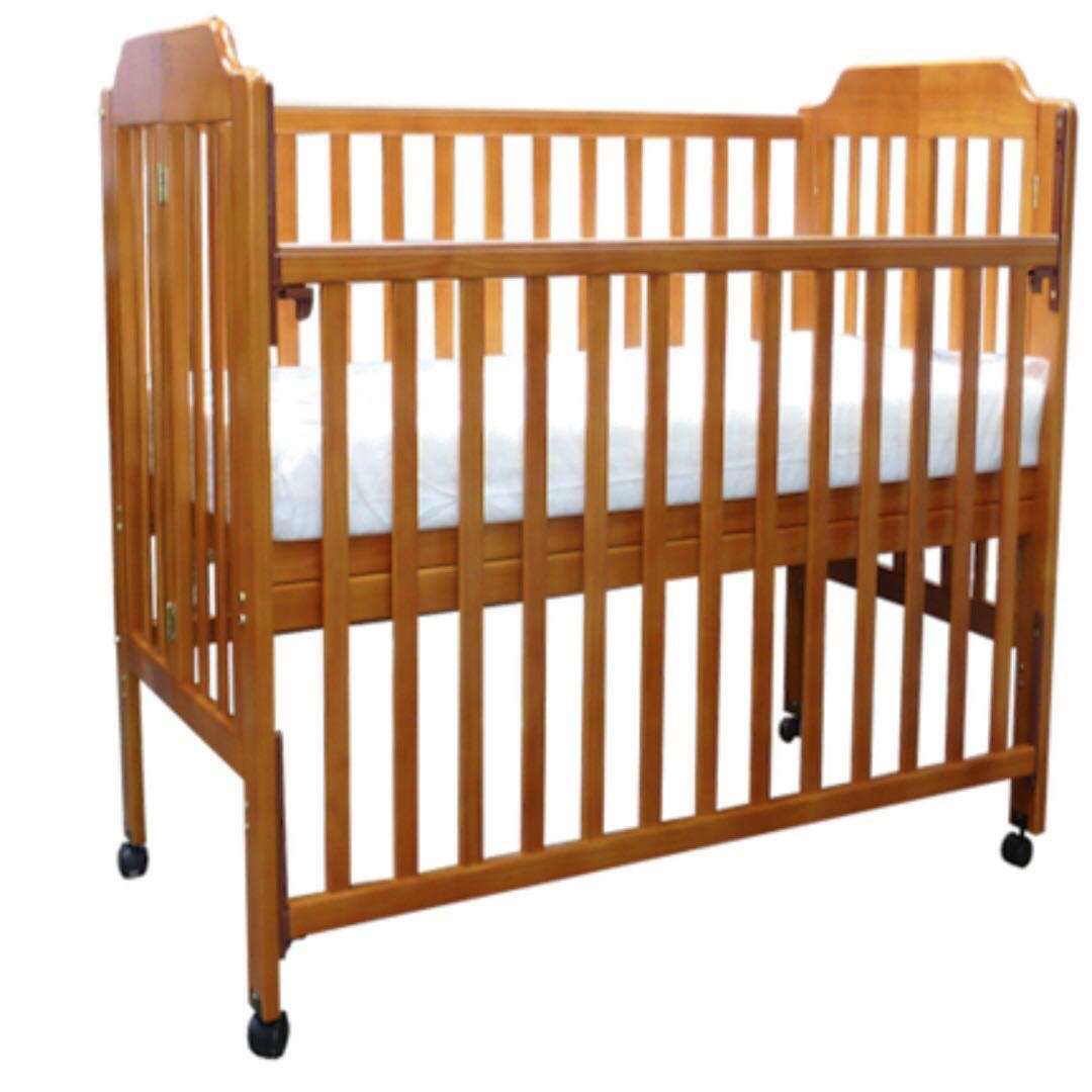 Babyone Adjustable Collapsible Foldable Babyone Toddler Baby Cot Crib Babies Kids Baby Nursery Kids Furniture Cots Cribs on Carousell