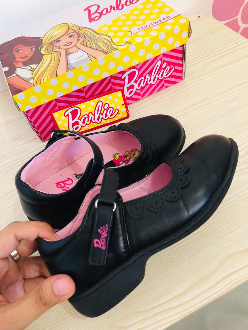 Barbie Girl Black Shoes Yardage, SKU# C12991-BLACK